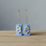 Cast Concrete Letterpress Type Earrings: Dollar - Image 3